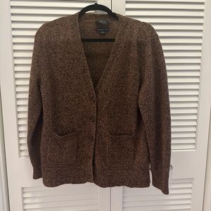 Pendleton marbled brown cardigan